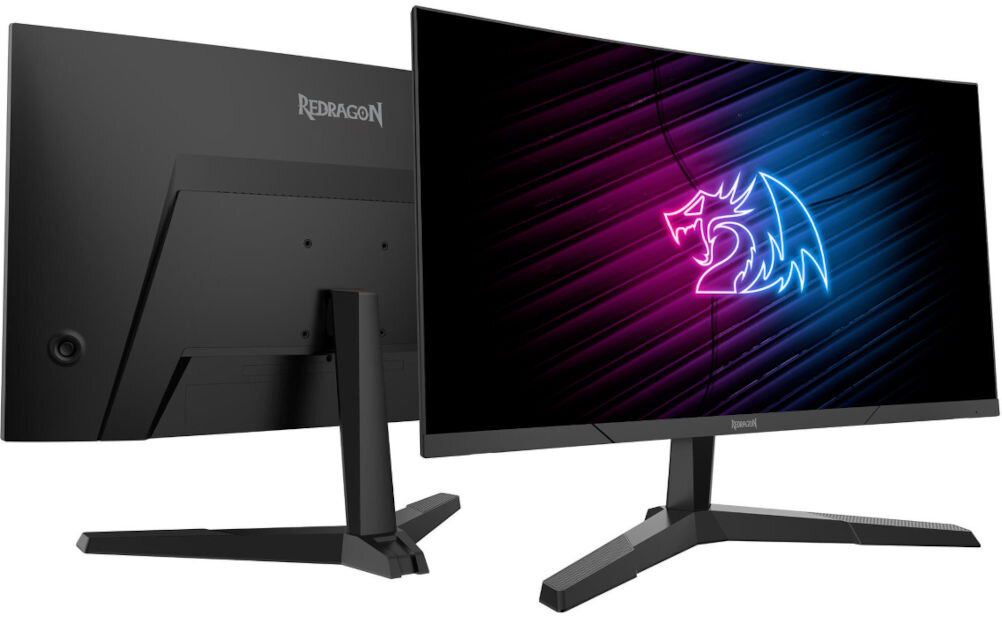 Monitor REDRAGON Pearl II 23.6 1920x1080px 180Hz 4 ms [GTG] Curved zaprojektowany z myślą o komforcie użytkownika możliwość regulacji nachylenia ekranu od -5° do 15° obsługa montażu VESA (75 × 75 mm)
					zamek Kensington