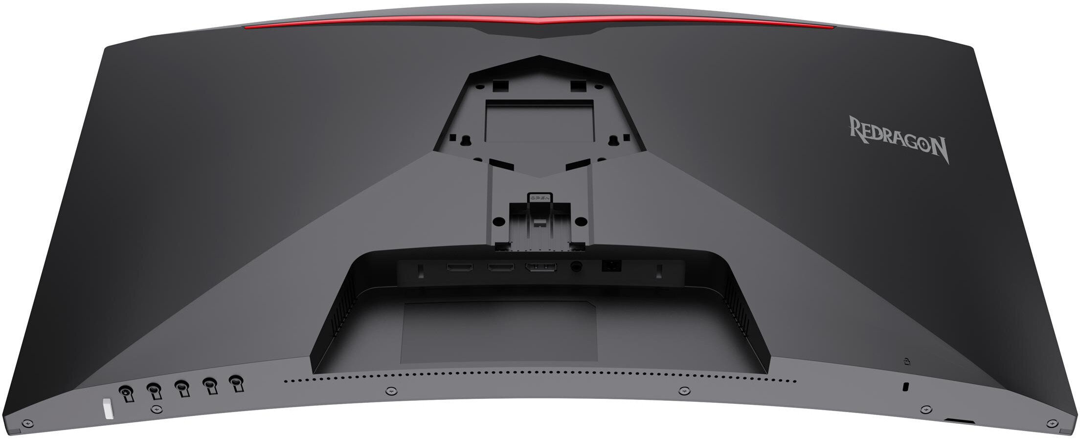 Amber II 27 1920x1080px 180Hz 1 ms [MPRT] Curved dwa porty HDMI 1.4 DisplayPort złącze słuchawkowe jack 3,5 mm