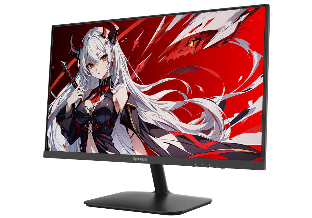 Monitor REDRAGON Neapolis II 23.8 1920x1080px 100Hz z myślą o osobach, które potrzebują wysokiej 
					jakości obrazu i płynności zakrzywiony ekran 23,8 cali odświeżanie na poziomie 100 Hz szybki czas reakcji 7 ms [GTG]
					technologie zastosowane rozwiązania