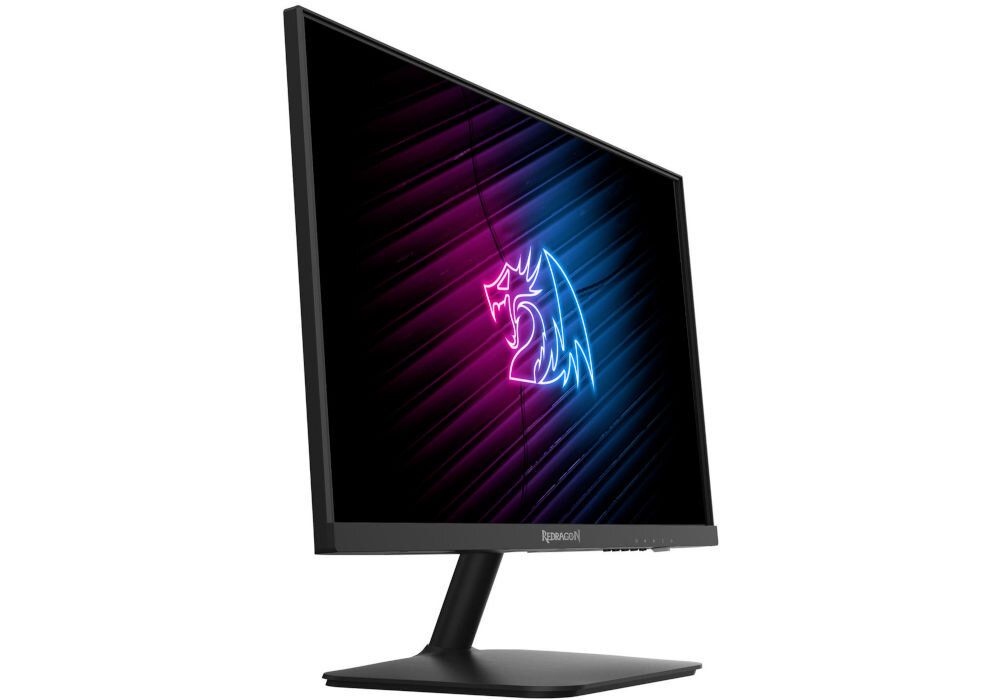 Monitor REDRAGON Neapolis II 23.8 1920x1080px 100Hz ekran o przekątnej 23,8 cala równowaga między wielkością a komfortem użytkowania szerokość 51,49 cm proporcje 16:9