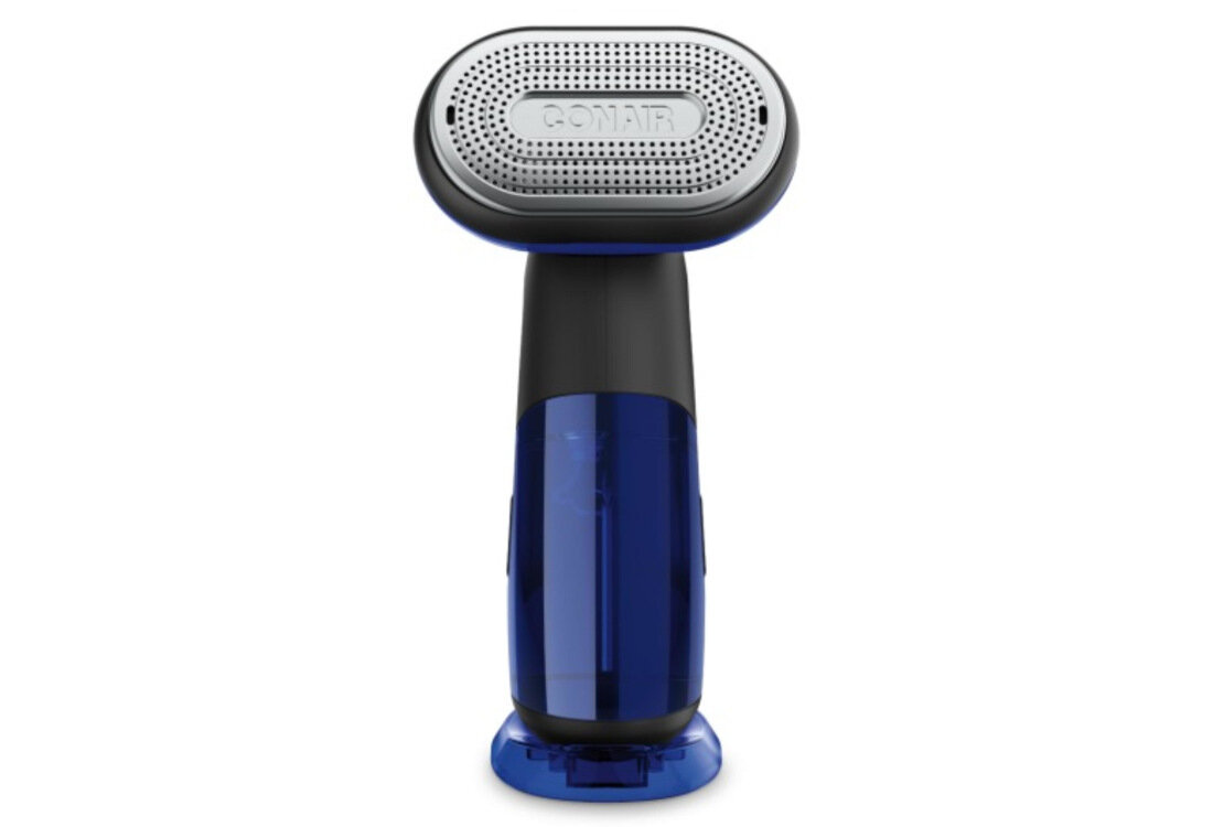 Parownica do ubrań CONAIR Turbo Extreme Steam 2w1 GS108 Niebieski połączenie steamera żelazko stopa aluminiowa