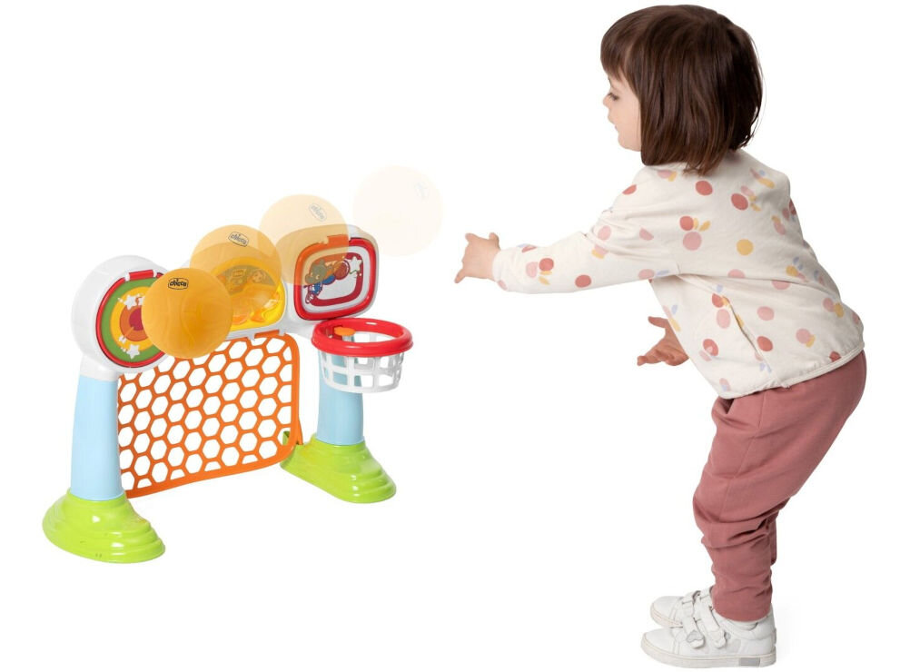 Zabawka interaktywna CHICCO Fit&Fun Liga Multisportowa 00009811000000 światła zabawne dźwięki