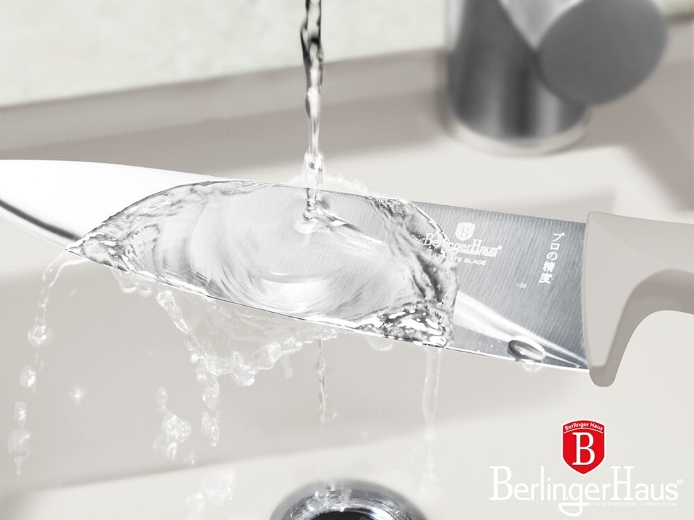 Zestaw noży BERLINGER HAUS BH-2973 6 elementów wysokiej jakości stal nierdzewna, odporność na korozję, higieniczny