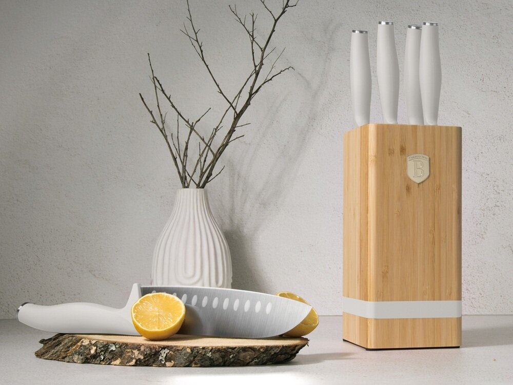 Zestaw noży BERLINGER HAUS BH-2973 6 elementów rękojeść soft touch, ergonomiczne, antypoślizgowe, pewny chwyt, pełna kontrola