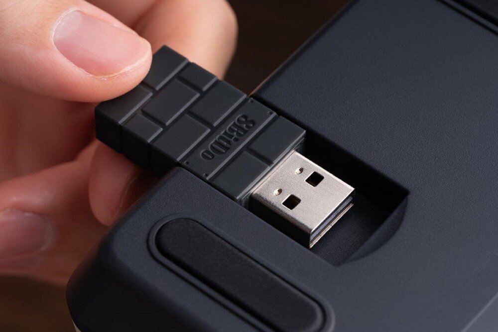 Klawiatura 8BITDO Retro 18 N łączność kompatybilność podłączenie schowek