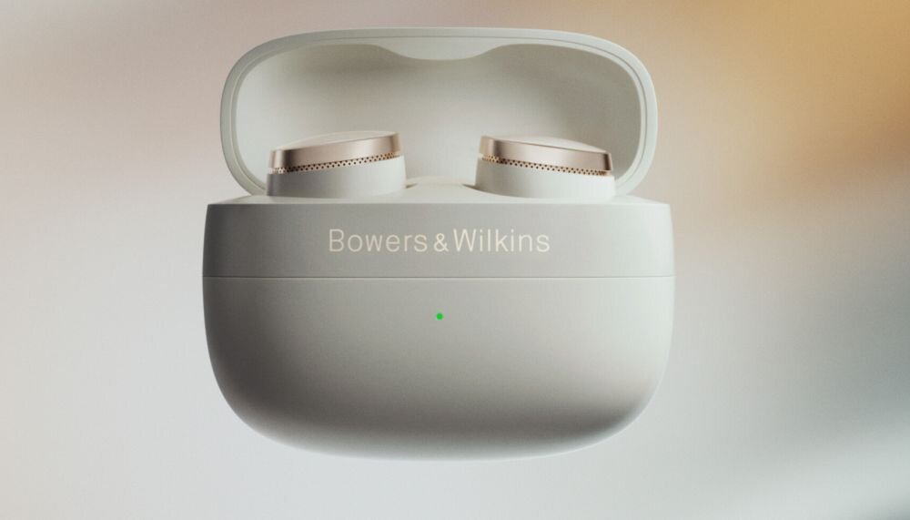 Słuchawki dokanałowe BOWERS & WILKINS Pi8 czas retransmisja ladowanie dzialanie praca akumulator bezprzewodowe