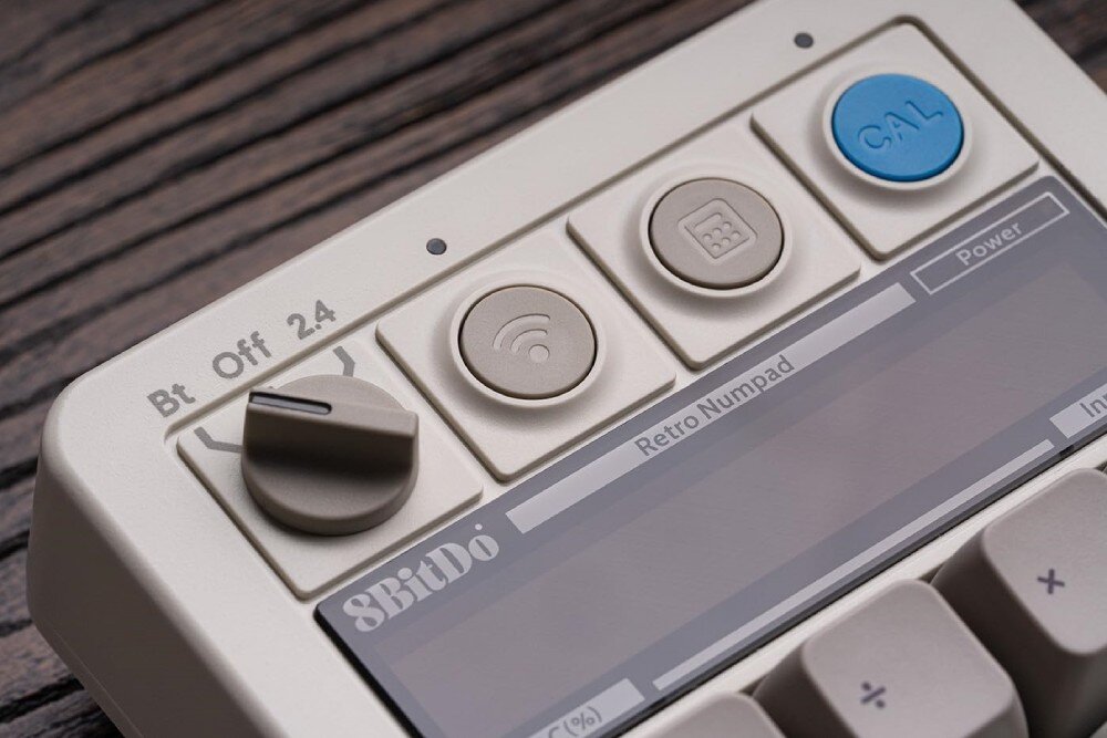 Klawiatura 8BITDO Retro 18 M działanie przeznaczenie tryby kalkulator