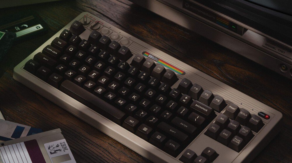 Klawiatura 8BITDO Retro C64 przeznaczenie styl wielkość przełączniki