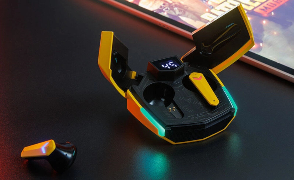 Słuchawki douszne CANYON DoubleBee GTWS-2 dla graczy niskie opoznienie