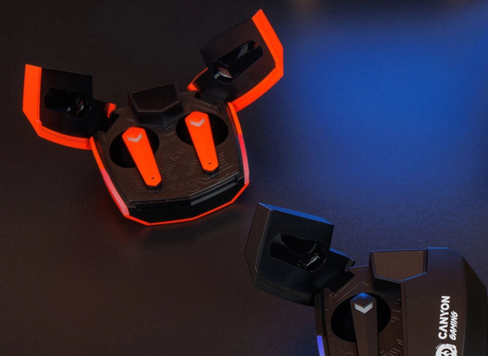 Słuchawki douszne CANYON DoubleBee GTWS-2 jakosc dzwiek utwory glebia klarownosc