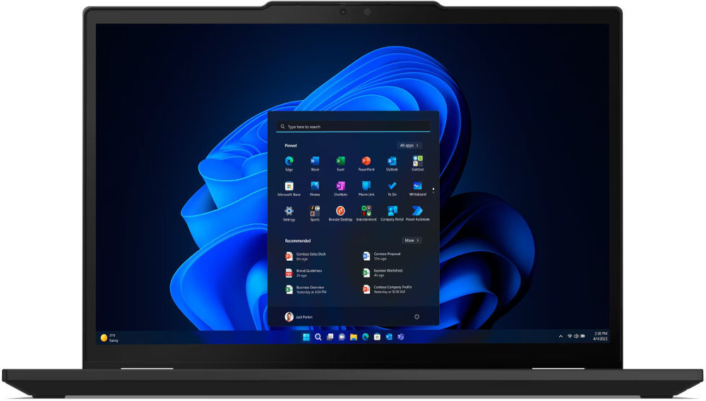 LENOVO ThinkPad X13 Wi-Fi 6E (802.11ax) szybkie i stabilne połączenie Bluetooth 5.3