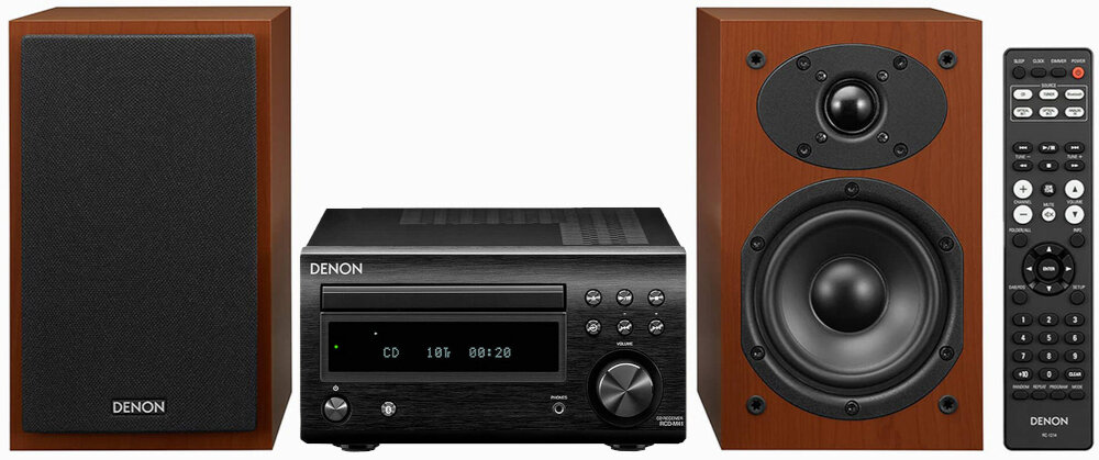 Wieża DENON D-M41 - Wieża stereo z Bluetooth