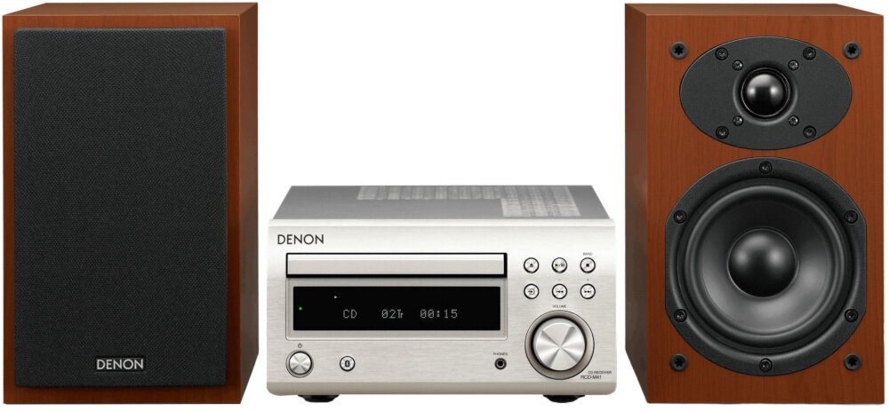 Wieża DENON D-M41 - Wszechstronne opcje połączeń