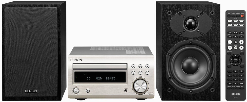Wieża DENON D-M41 - Wieża stereo z Bluetooth