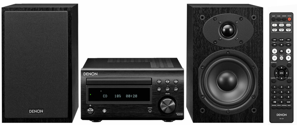 Wieża DENON D-M41 - technologie dźwięku
