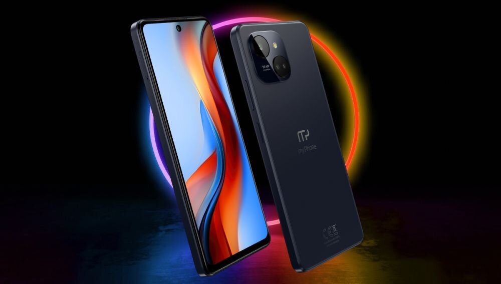 Smartfon MYPHONE N23 Plus 5G funkcje technologie uwierzytelnienie rozpoznawanie twarzy czytnik linii papilarnych