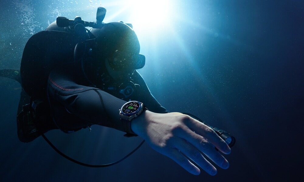 Smartwatch HUAWEI Watch Ultimate nurkowanie