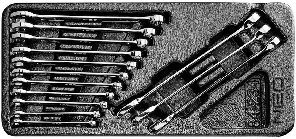 Szafka warsztatowa NEO 84-222-12 klucze płasko-oczkowe NEO TOOLS (84-234)