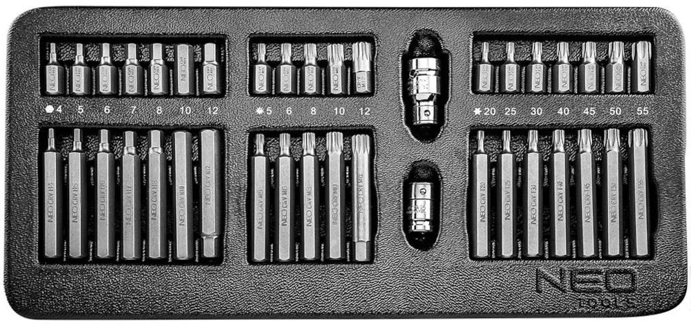 Szafka warsztatowa NEO 84-222-12 końcówki wkrętakowe NEO TOOLS (84-236)