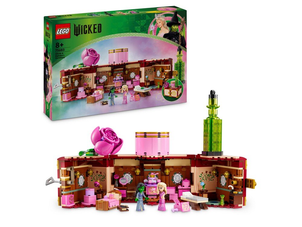 LEGO 75683 Wicked Akademik Glindy i Elphaby Zestaw pudełko
