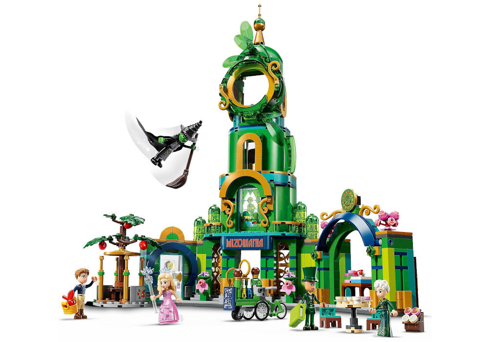 LEGO 75684 Wicked Powitanie w Emerald City dobry prezent dla fanów musicalu Wicked i wszystkich miłośników magicznych przygód
