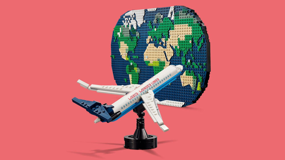 LEGO 41838 Wspomnienia z podróży stylowy odrzutowiec
