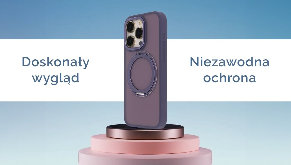 Etui TECTO SHIELD Secure Spinning Mag design ochrona niezawodnosc iphone 