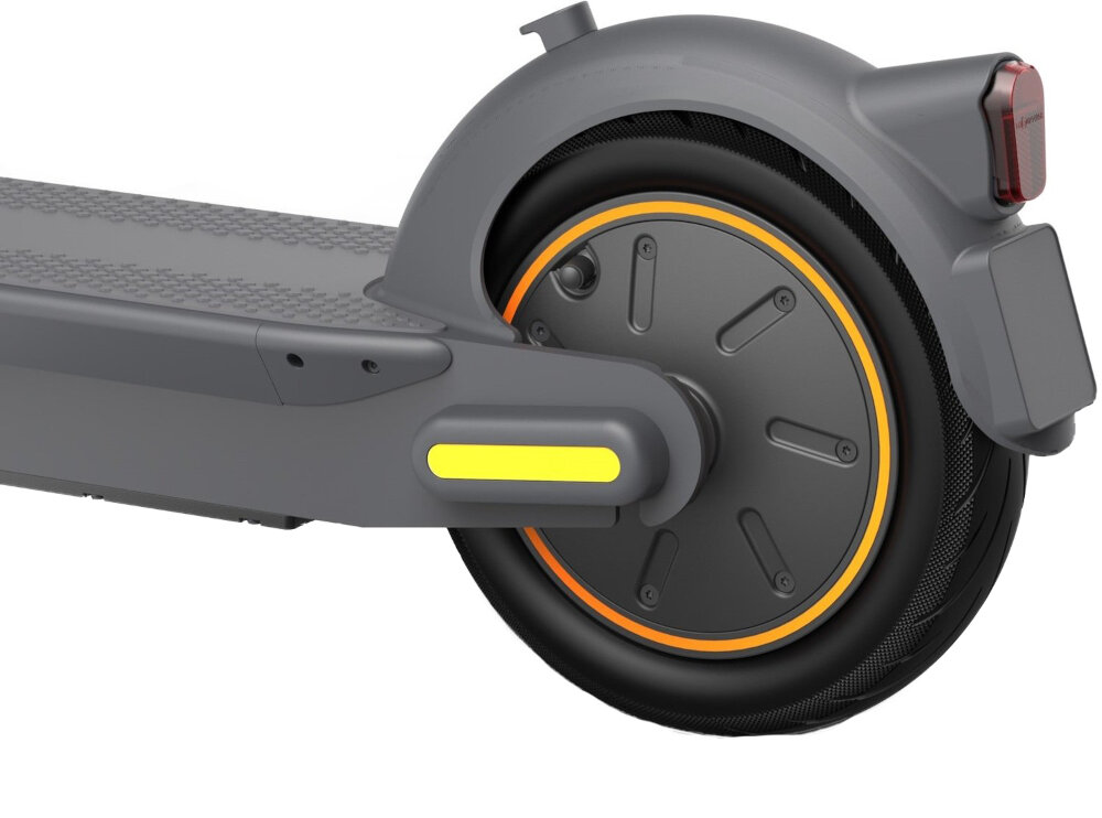 Hulajnoga elektryczna SEGWAY G30E II podwójny i regeneracyjny układ hamulcowy zintegrowany dzwonek obrotowy boczne reflektory światła hamowania przednie i tylne oświetlenie LCD przednie boczne i tylne oświetlenie z certyfikatem E-MARK