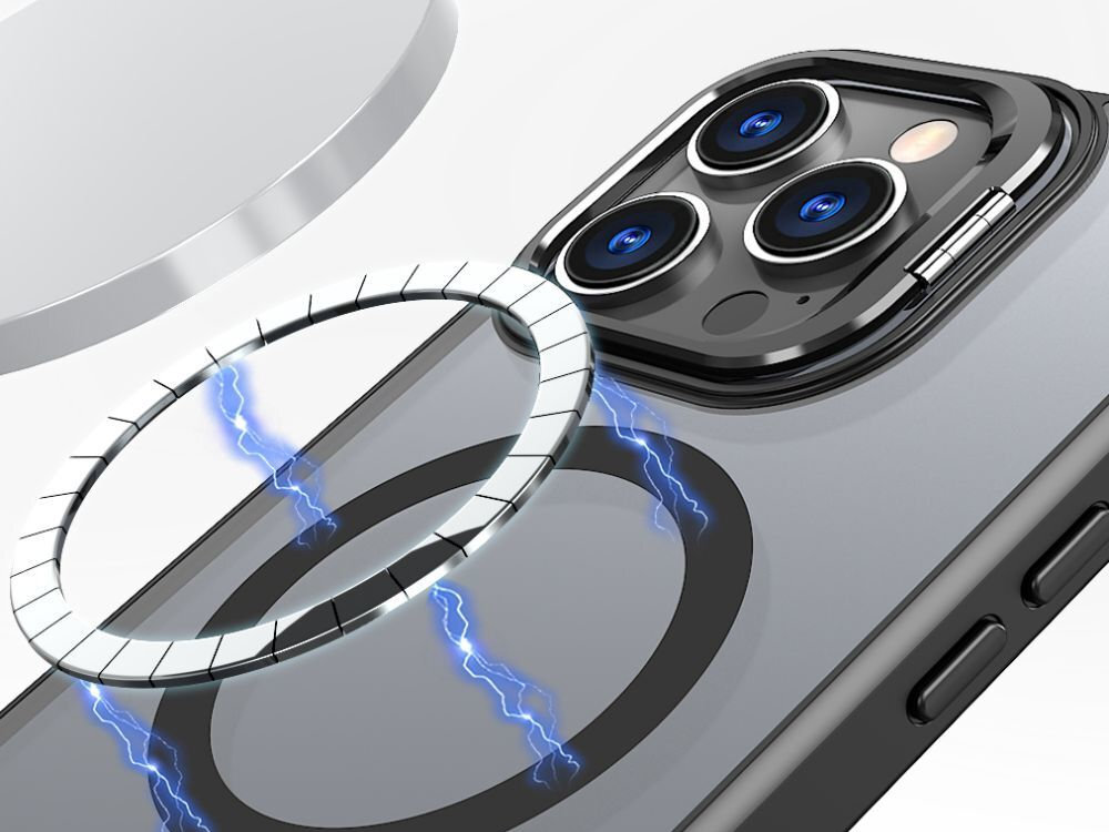 TECH-PROTECT MagStand MagSafe ekosystemu MagSafe pierścień magnetyczny szeregiem akcesoriów magnetycznych ładowarki bezprzewodowe uchwyty samochodowe