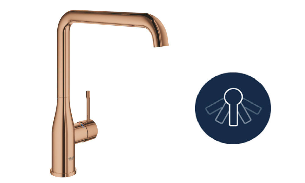 Bateria GROHE Essence obrotowa wylewka 360 stopni możliwości napełnianie