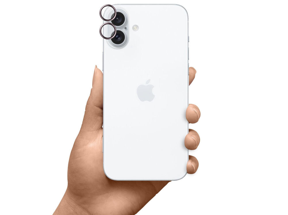 Szkło hartowane na obiektyw 3MK Lens
					Protection Pro do Apple iPhone 16 / 16 Plus różowy 
					stylowa i dyskretna ochrona aparatu smartfona niewidoczna niewyczuwalna różne warianty kolorystyczne nie zmienia naturalnego designu ani smukłej sylwetki
