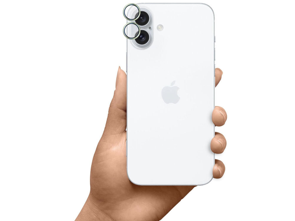 Szkło hartowane na obiektyw 3MK Lens
					Protection Pro do Apple iPhone 16 / 16 Plus zielony 
					stylowa i dyskretna ochrona aparatu smartfona niewidoczna niewyczuwalna różne warianty kolorystyczne nie zmienia naturalnego designu ani smukłej sylwetki