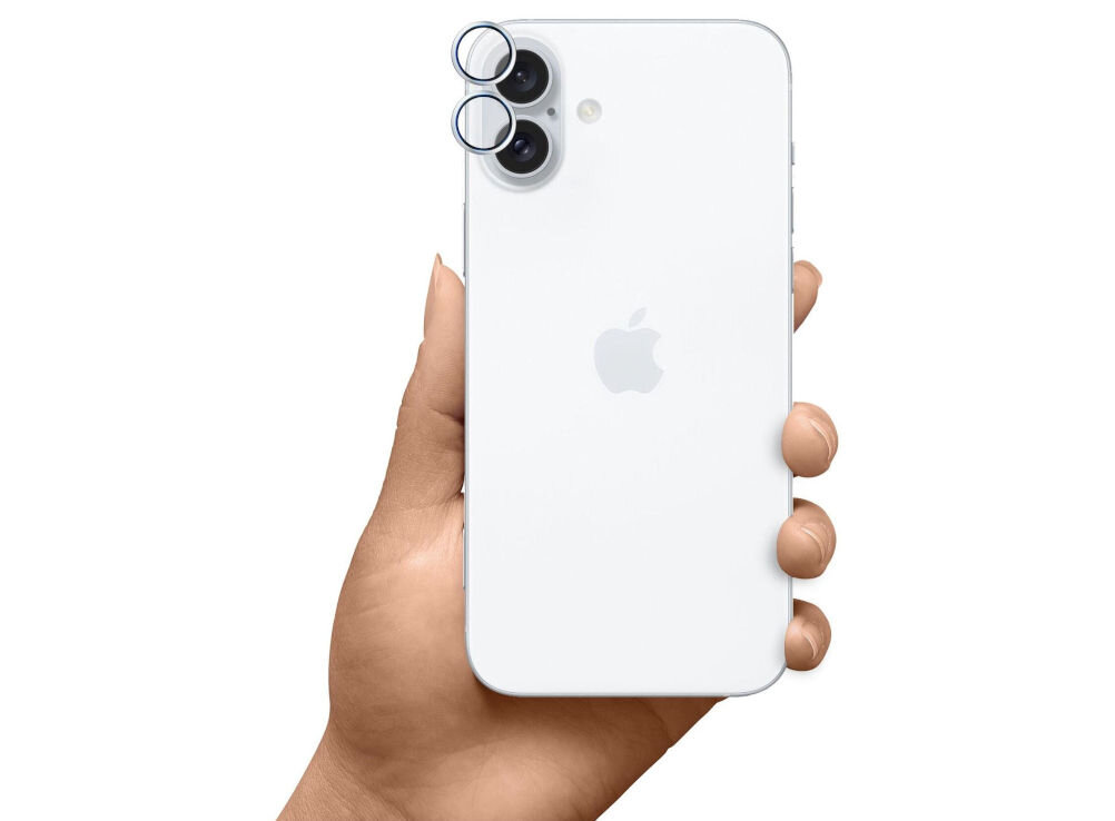 Szkło hartowane na obiektyw 3MK Lens
					Protection Pro do Apple iPhone 16 / 16 Plus srebrny 
					stylowa i dyskretna ochrona aparatu smartfona niewidoczna niewyczuwalna różne warianty kolorystyczne nie zmienia naturalnego designu ani smukłej sylwetki