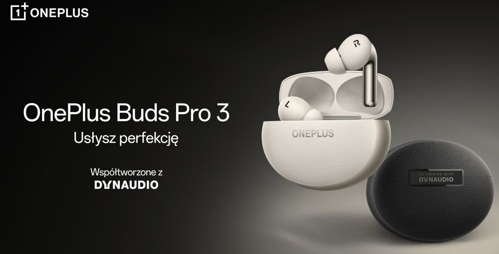 Słuchawki dokanałowe ONEPLUS Buds Pro 3 ANC design komfort lekkość dźwięk jakość wrażenia słuchowe ergonomia lekkość sport aktywność podróże czas pracy działanie akumulator