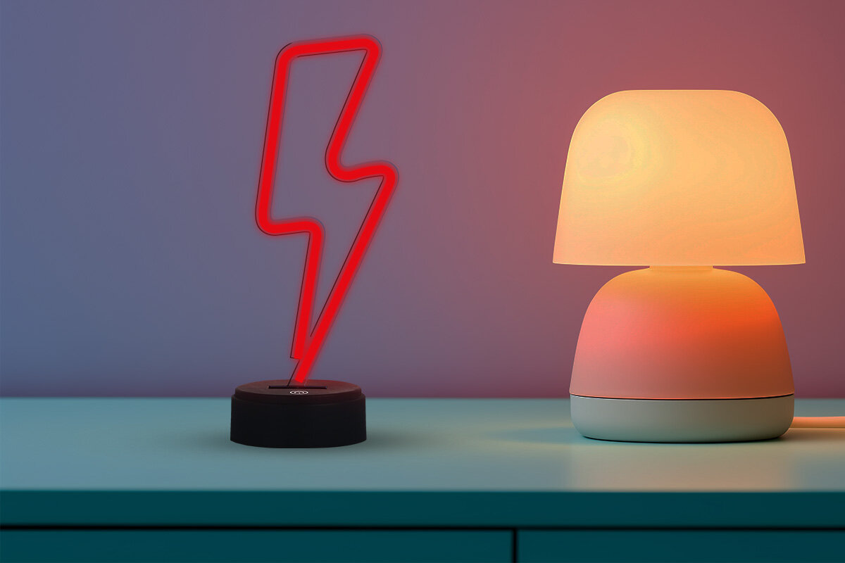 Neon LED MANTA Piorun