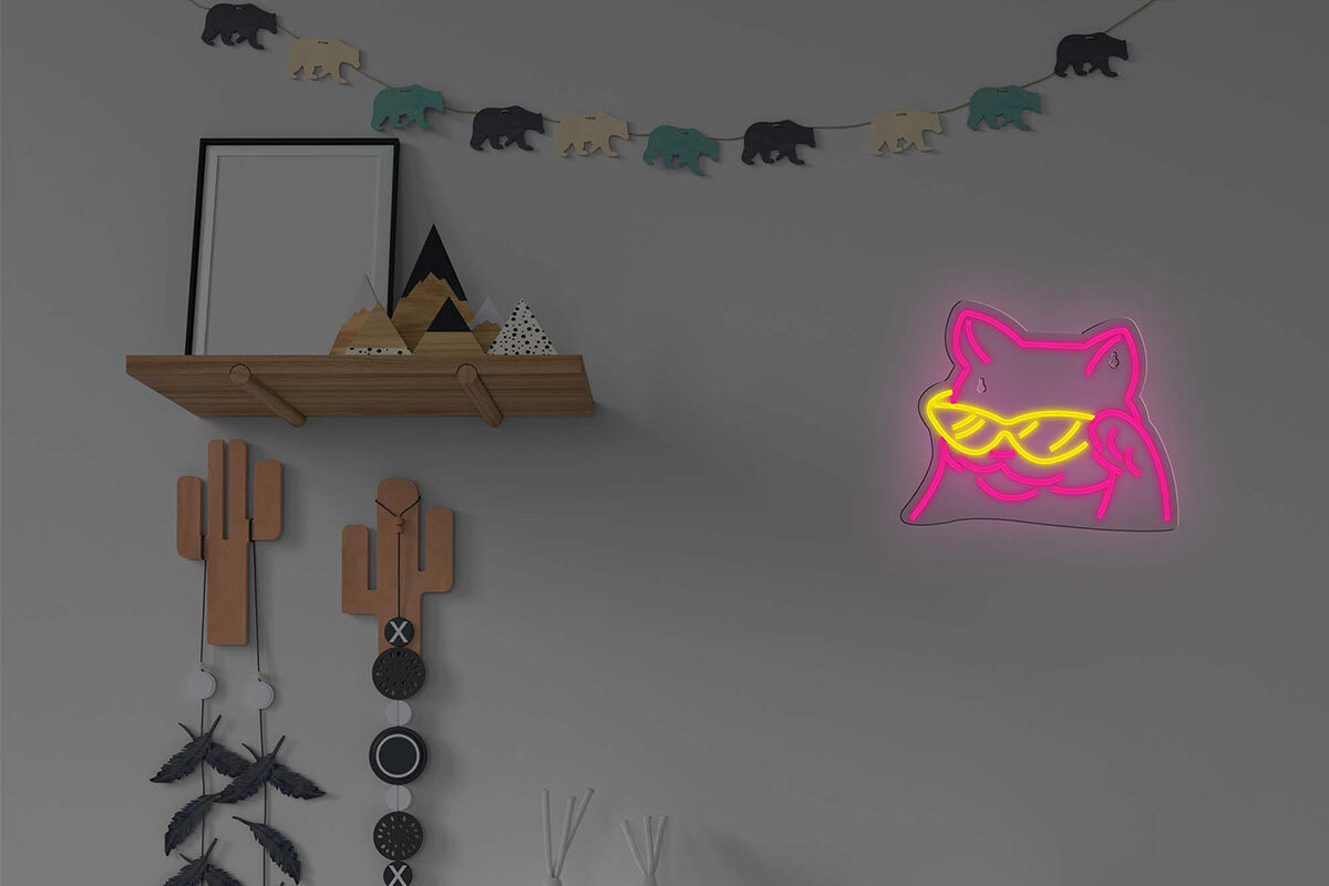 Neon LED MANTA Kot