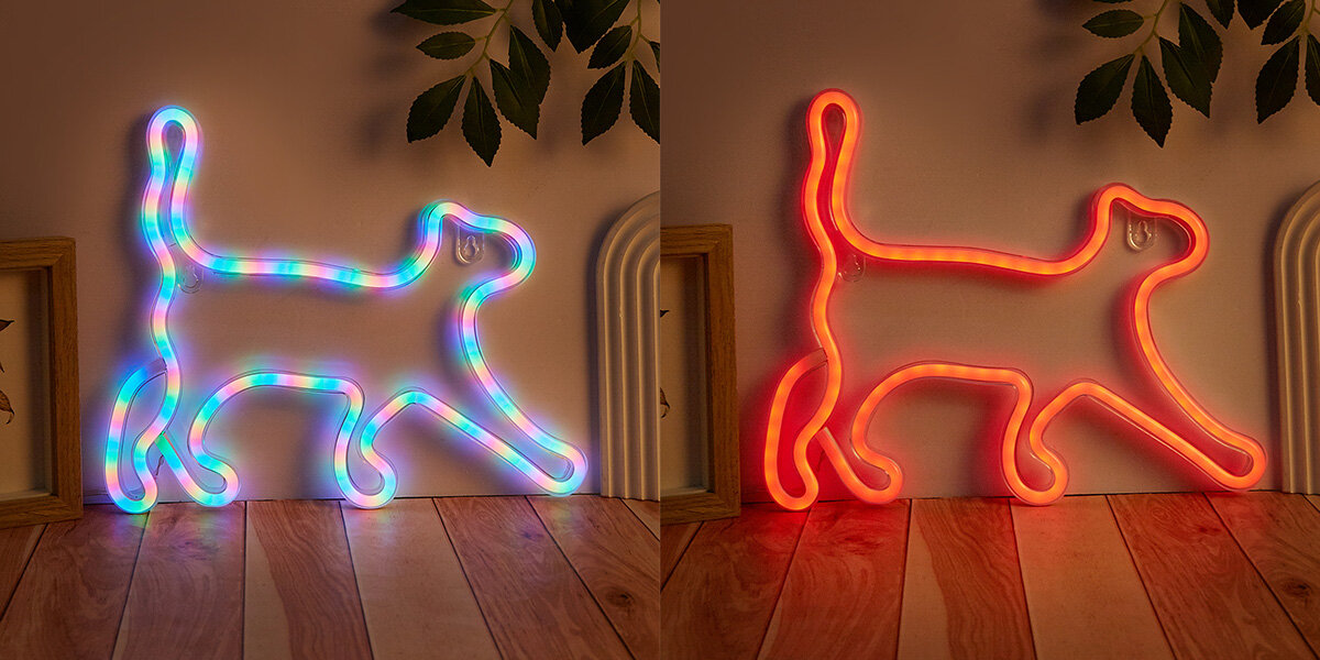 Neon LED MANTA Kot