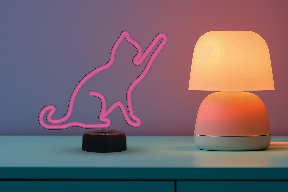 Neon LED MANTA Kot