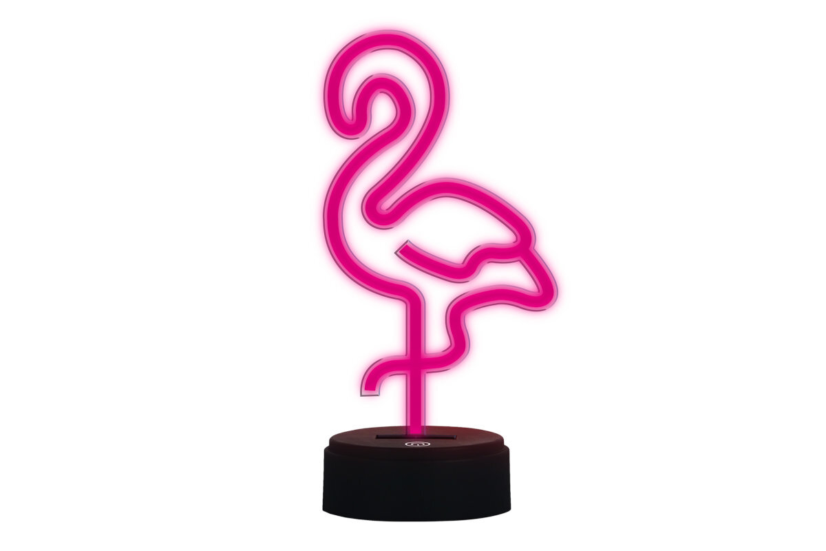 Neon LED MANTA Flaming zasilania przez USB-A Manta komputera, powerbanku ładowarki tradycyjnych gniazdek