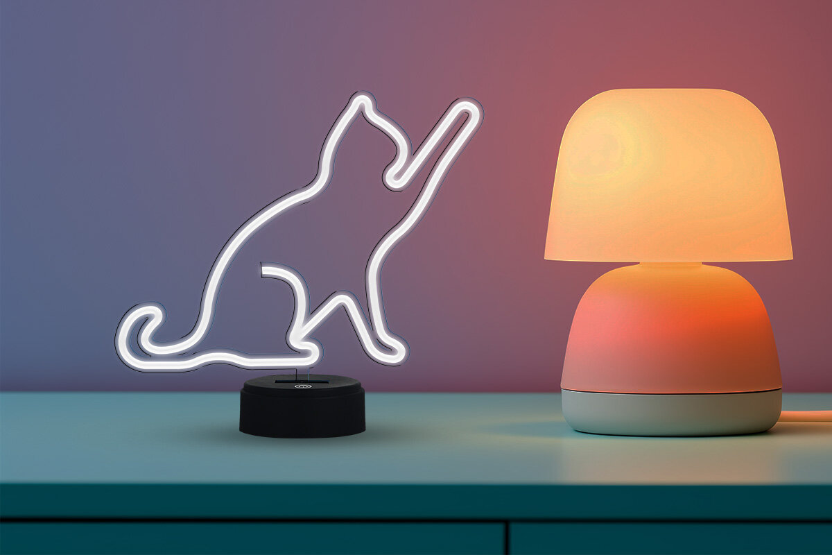 Neon LED MANTA Kot