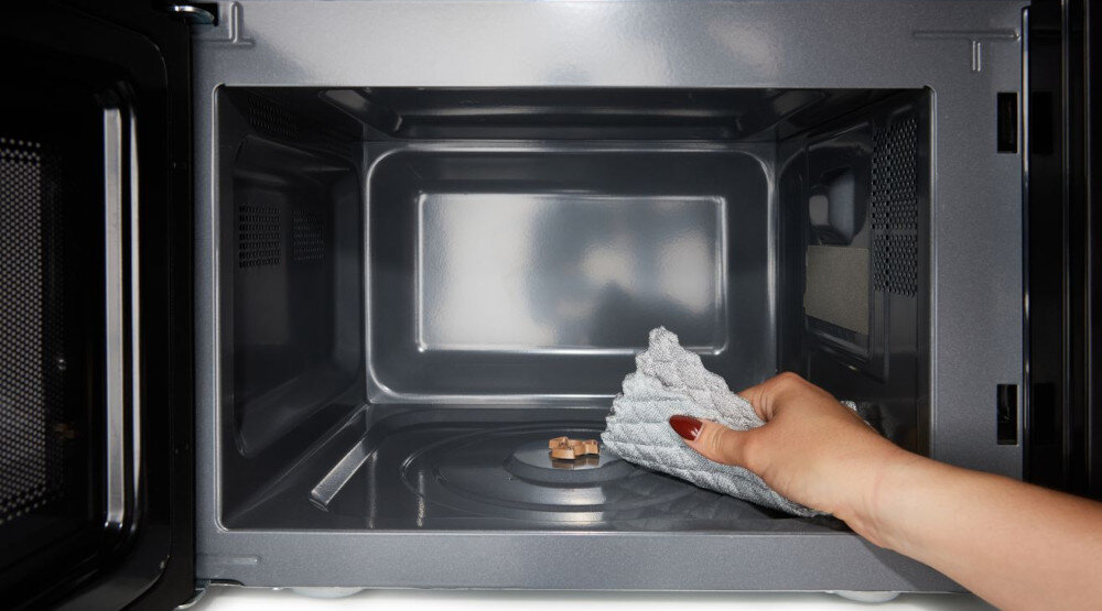 KUCHNIA MIKROFALOWA HISENSE H20MOWP1HG łatwe czyszczenie bez detergentów środków chemicznych