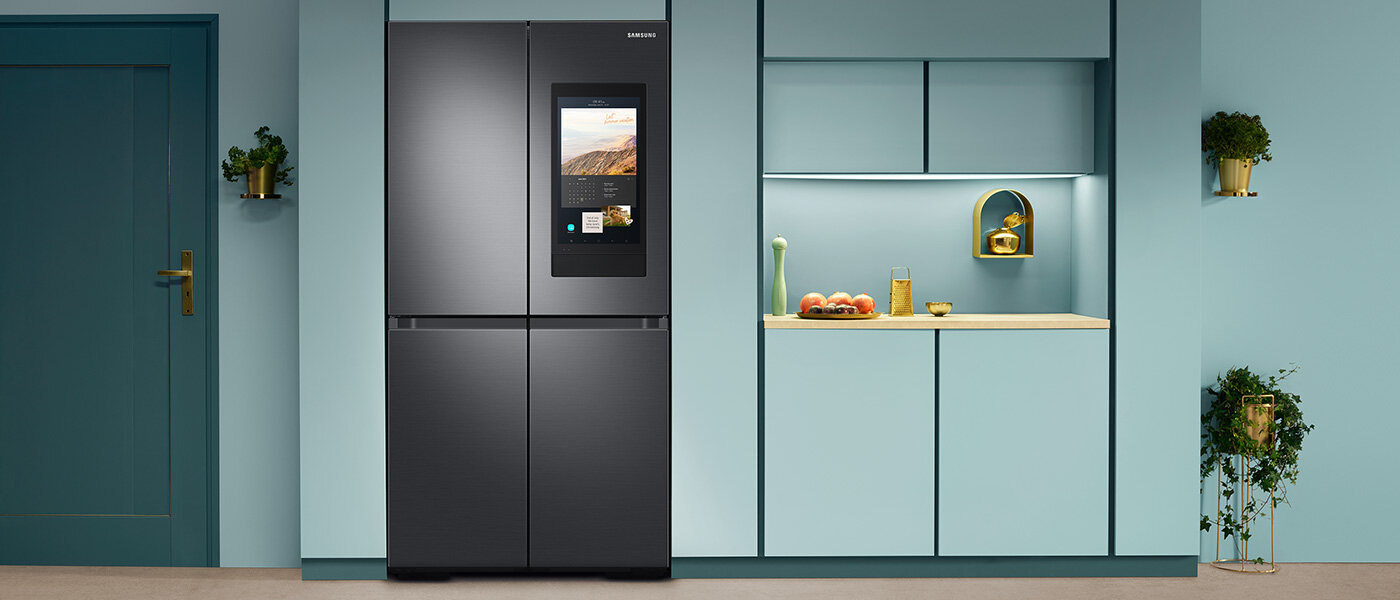 dotykowy ekran dla łatwiejszego planowania, organizacji zakupów i menu