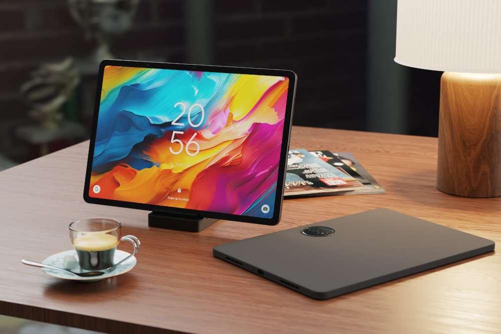 Tablet TCL NXTPAPER 14 10 000 mAh szybkiemu ładowaniu 33 W oglądania filmów sesje gamingowe 9-godzinnym 1080p cztery głośniki stereo inteligentne wzmacniacze dźwięku