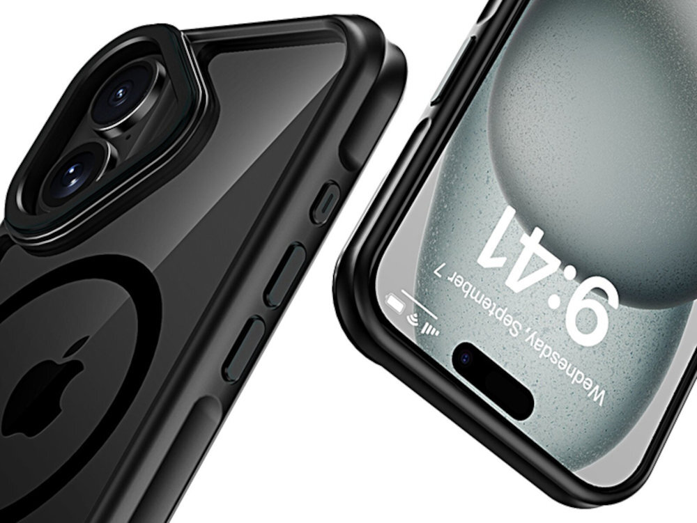 Etui TECH-PROTECT AirHybrid aluminiowa osłona zapobiegając ich uszkodzeniom Przyciski boczne ochronne nakładki