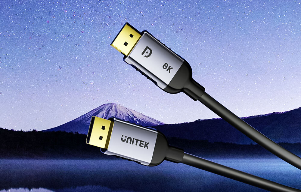 Kabel DisplayPort - DisplayPort UNITEK wydajnosc przesyl obraz dzwiek