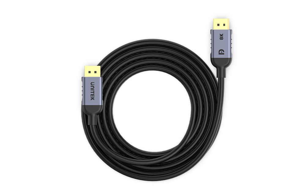 Kabel DisplayPort - DisplayPort UNITEK konstrukcja trwalosc wykonanie