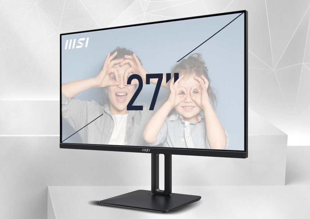 Monitor MSI Pro MP275P 27 1920x1080px IPS 100Hz 1 ms [MPRT] obraz jakość rozdzielczość przekątna