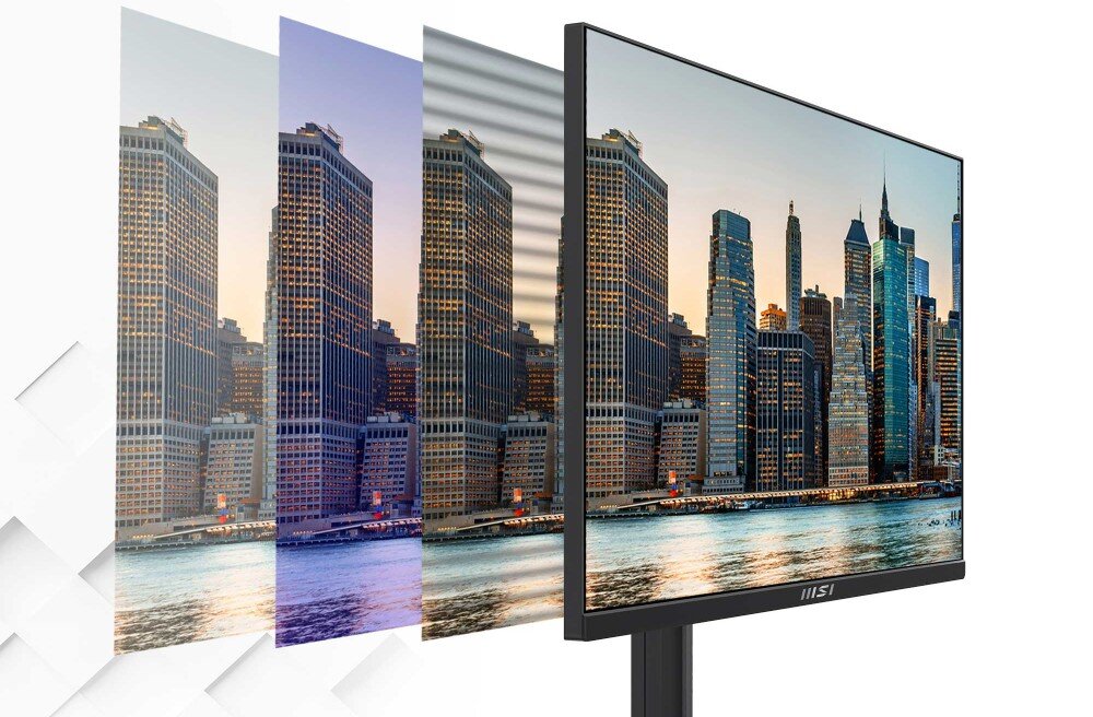 Monitor MSI Pro MP275P 27 1920x1080px IPS 100Hz 1 ms [MPRT] ochrona wzroku migotanie niebieskie światło matowa powłoka certyfikaty