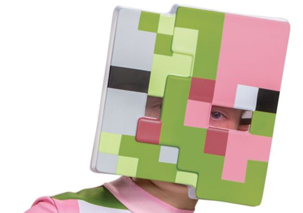 Strój karnawałowy DISGUISE Minecraft Zombie Pigman 110-122 cm Świat gry w realnej zabawie w postać Zombie Pingmana Odgrywanie roli ulubionego bohatera daje radość z samodzielnie tworzonych scenariuszy