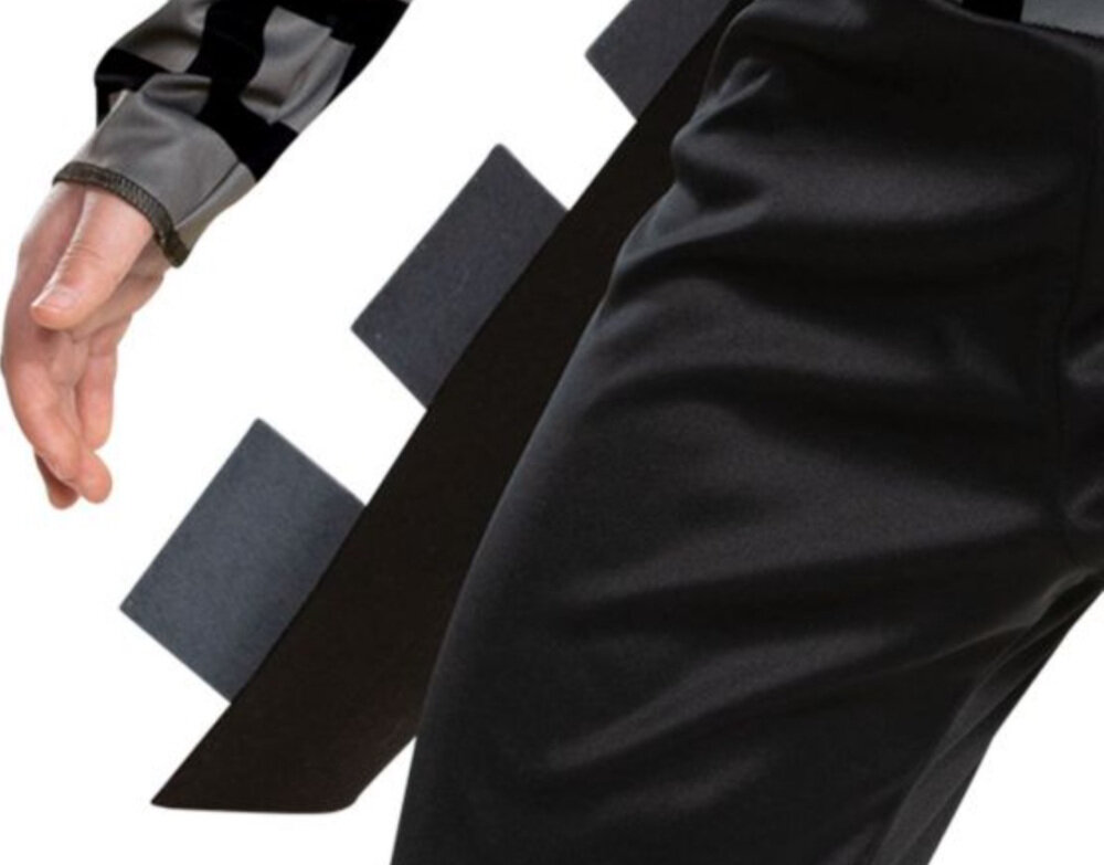 Strój karnawałowy DISGUISE Minecraft Smok Kresu 110-122 cm Wymiary dla wygody komfort noszenia wymiary długość nogawki szerokość w klatce piersiowej